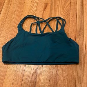 Turquoise Athleta Sports Bra
